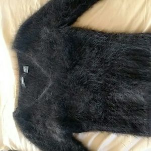 Express Angora Rabbit Sweater more like a small